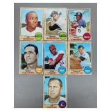 1968 Topps - 7 Card HOF/Star Lot