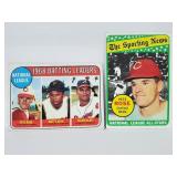 1969 Topps #2 & #424 - Pete Rose Lot