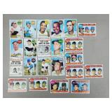 1969 Topps - 22 Card Lot w/ HOF