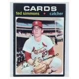 1971 Topps - 117 - Ted Simmons Rookie Card