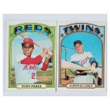 1972 Topps - # 51 Killebrew & #80 Perez