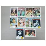 1973 Topps - 10 Card HOF/Star Lot