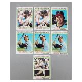 1978 Topps - 7 Card "Record Breakers" Lot