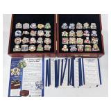 1921-2009 New York Yankees 40 Pin Set W/ Case