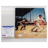 Stan Musial Signed 8x6 Magazine Clipping W/ PSA