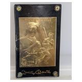 22K Gold Foil Mickey Mantle Card (Case Cracked)