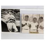 Reproduction 11x14 Photos Ruth Mantle Maris Berra