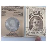 Albert Spalding Father Of Baseball Coin