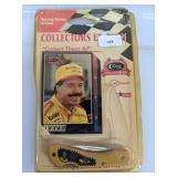 Ernie Irvan Case Folding Knife and Card
