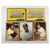 1962 Topps 5 Diff Cards #400 Elston Howard Yankees