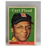 1958 Topps #464 Curt Flood RC St. Louis Cardinals