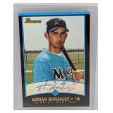 2001 Bowman Adrian Gonzalez #343