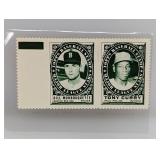 1961 Topps Stamp Panels Monbouquette/Curry INTACT