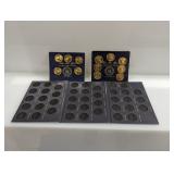 Brass Presidential Tokens and Book