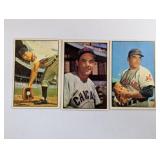 1953 Bowman Color 3 Diff 8 of 9 Partial Set Break
