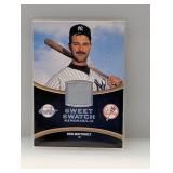 2008 Don Mattingly UD Sweet Spot Sweet Swatch