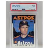 1986 Topps #100 Nolan Ryan PSA 7