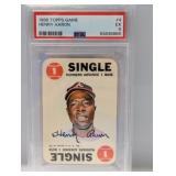 1968 Topps Henry Aaron Topps Game PSA 5 EX #4