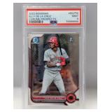 2022 Bowman 1st Elly De La Cruz Chrome Prosp PSA 9