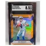 2016 Prizm Orange 155/299 Dak Prescott RC SGC 8.5