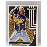 2024 Topps Update Jackson Chourio RC Black Gold