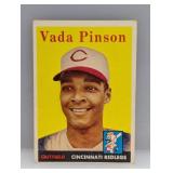 Vada Pinson 1958 Topps Rookie Card #420
