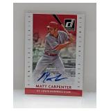 2015 Matt Carpenter Signature Series Red Auto /49