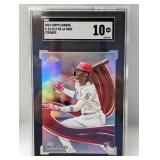 2024 Topps Chrome Strokes Elly De La Cruz RC SGC10