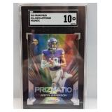 2023 Prizm Prizmatic Justin Jefferson #16 SGC 10