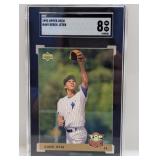 1993 Upper Deck Derek Jeter RC #449 SGC 8