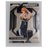 2023-24 Panini Prizm Emergent Victor Wembanyama 12
