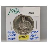 1982 UNC Washington Comm Half $1