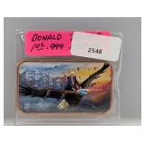 1oz .999 Copper Donald Trump Bar