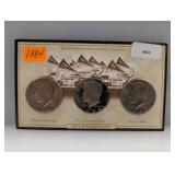 1984-P,S,D JFK Half $1 Set