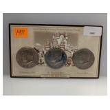 1971-P,S,D JFK Half $1 Set