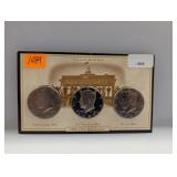 1989-P,S,D JFK Half $1 Set