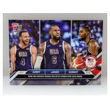 2024 Topps Now Curry James Durant US Olympic Team