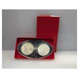 2-1921 90% Silver Morgan $1 Dollars