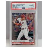 2019 Topps Chrome Update Carter Kieboom RC PSA 10