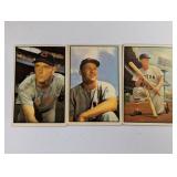 1953 Bowman Color 3 Diff 7 of 9 Partial Set Break