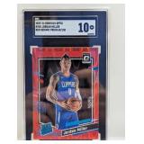 2024 Donruss Optic Red Prizm /130 Miller RC SGC 10