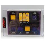 Kobe Magic Erving Iverson 2022 Leaf 12x GU Relic/4