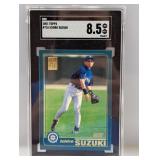 2001 Topps Ichiro Suzuki RC #726 SGC 8.5