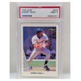 1990 Leaf Sammy Sosa RC 220 PSA 9