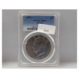 PCGS 1972 MS63 Type 3 Ike $1 Dollar