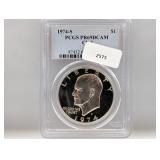 PCGS 1974-S PR69DCAM Ike $1 Dollar