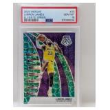 2023 Mosaic Green LeBron James 23 PSA 10