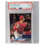 2018 Topps Update Shohei Ohtani RC #US 189 PSA 9
