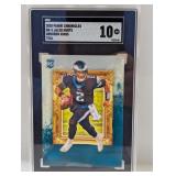 Jalen Hurts RC 2020 Panini Chronicles SGC 10