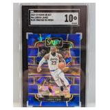 2023-24 select James Blue Cracked Ice Prizm SGC 10